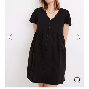NWOT Madewell Linen Blend Alexandra button dress
